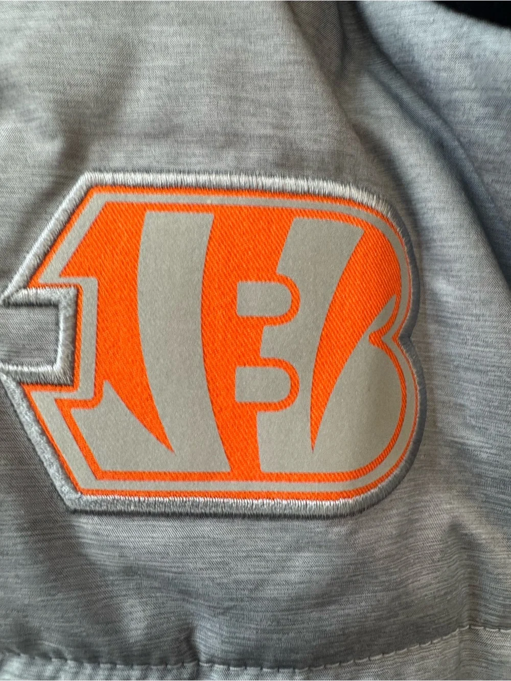 CINCINNATI BENGALS NFL (Nike)Heathered Gray Cincinnati Bengals Champ Drive Vest